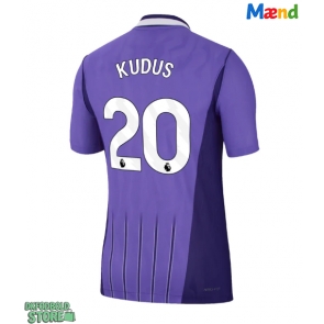 Tottenham Hotspur Mohammed Kudus #20 Replika Tredjetrøje 2026-27 Kortærmet